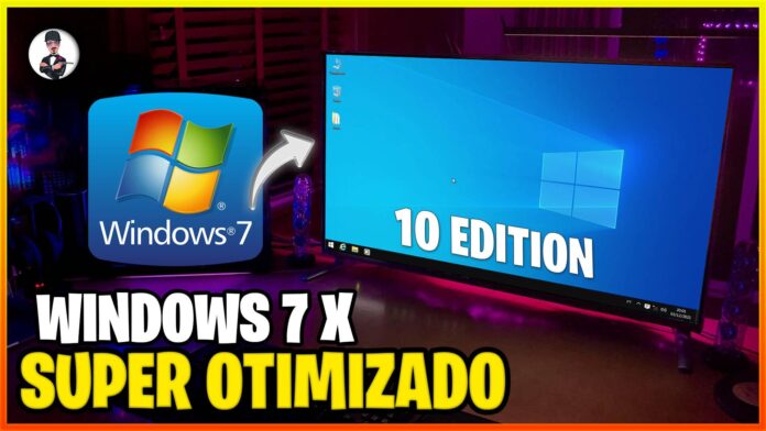 Windows 7X Super Otimizado | Windows 7 com Aparência do 10