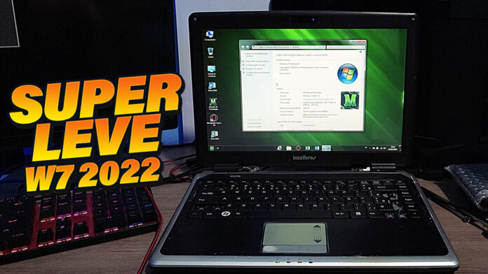 Windows 7 Super Leve Para Notebook e PCs Muito Antigos