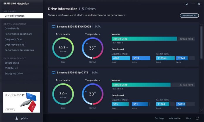 samsung ssd magician