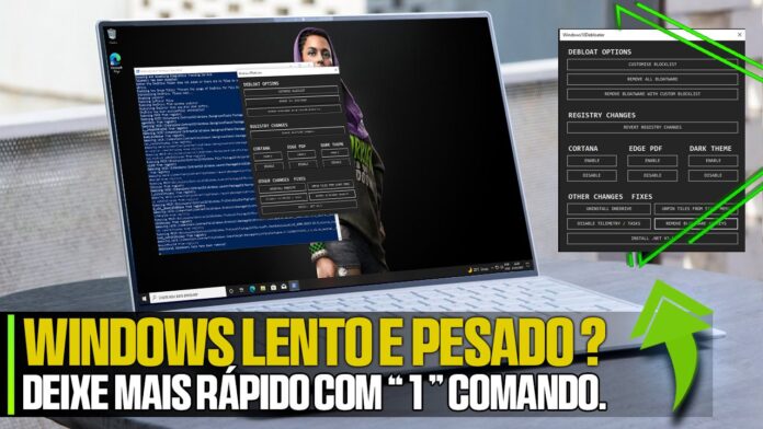 COMO DEIXAR O WINDOWS MAIS RÁPIDO (APENAS 1 COMANDO) COMO DEIXAR O WINDOWS MAIS RÁPIDO (APENAS 1 COMANDO)
