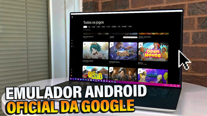 Emulador Android Oficial da Google Play Games