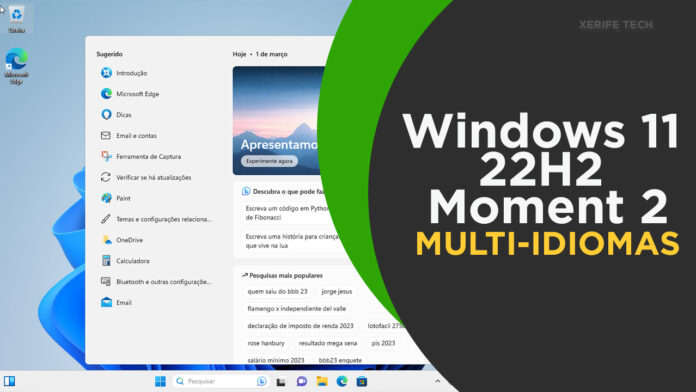 Windows 11 22H2 Moment 2