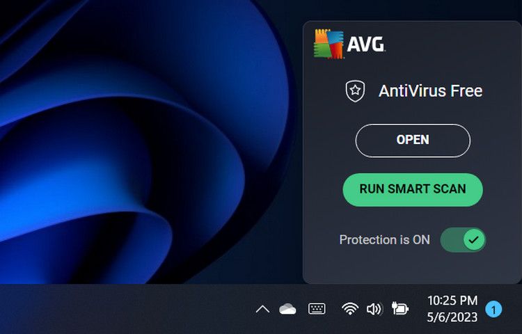 Desative o antivírus no Windows