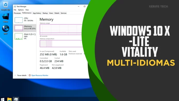 Windows 10 X-Lite 'Vitality' Windows 10 X-Lite 'Vitality'