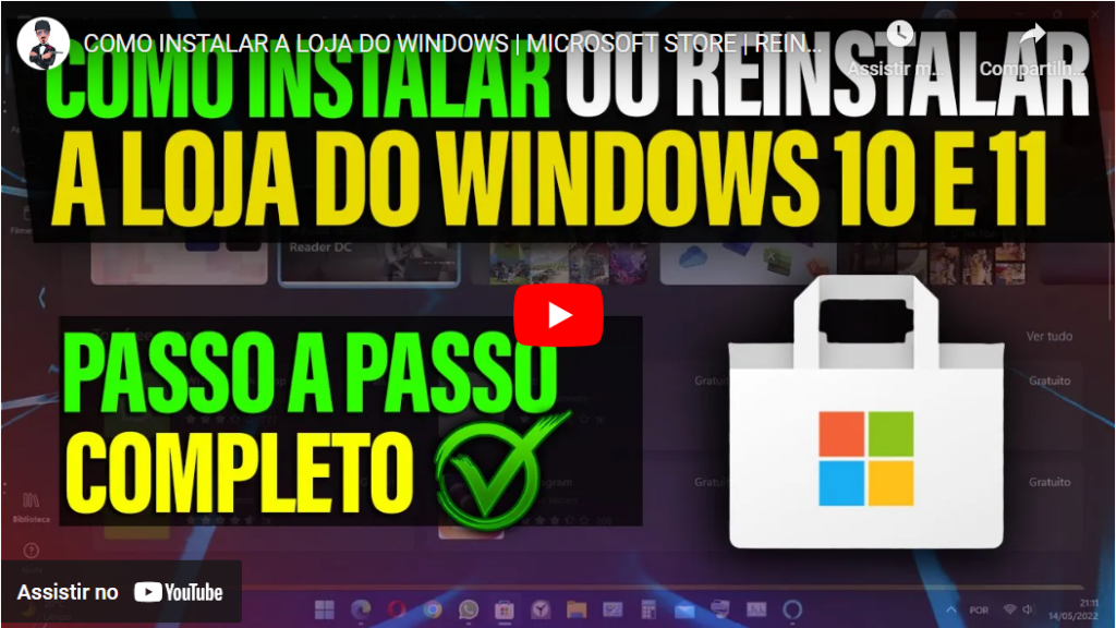 COMO INSTALAR A LOJA DO WINDOWS | COMO REINSTALAR A LOJA DO WINDOWS FACILMENTE đź’» 2 image 30