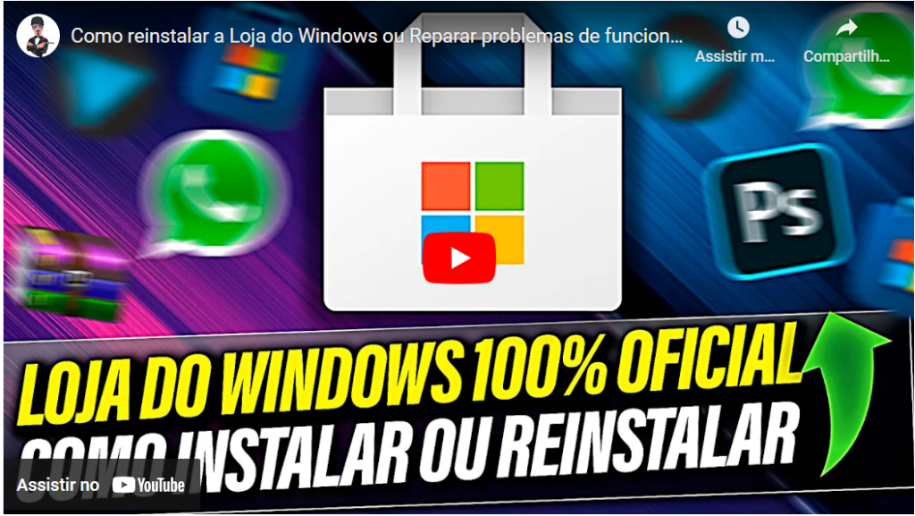COMO INSTALAR A LOJA DO WINDOWS | COMO REINSTALAR A LOJA DO WINDOWS FACILMENTE đź’» 1 image 31