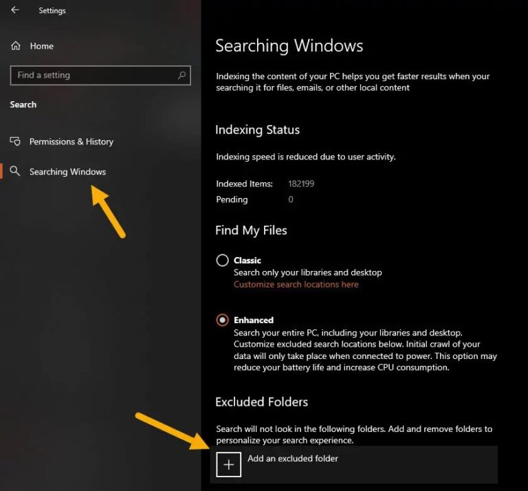 Como Ocultar Arquivos E Pastas Da Pesquisa No Windows 1011 Xerife Tech 1472