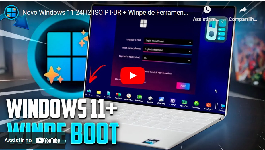 Windows 11 24H2 + Winpe de Ferramentas 1 image 16