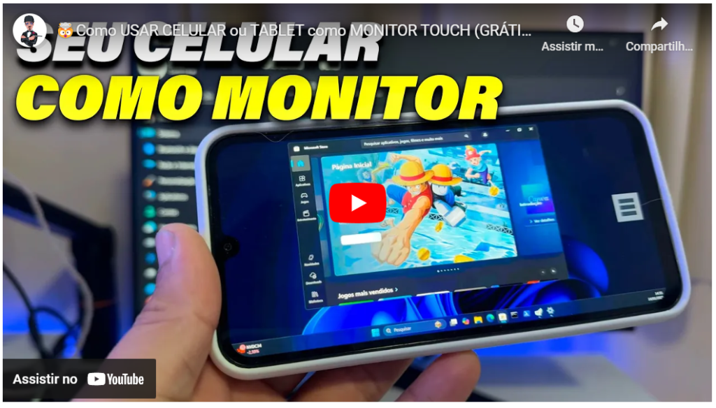 Como Usar Seu Celular ou Tablet Como Monitor de PC: Guia Completo 1 image 14