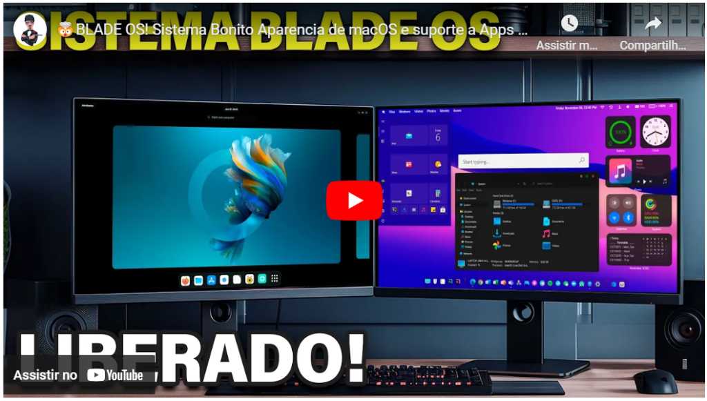 Descubra um Sistema Operacional Leve e Bonito - BladeOS linux 1 image 18