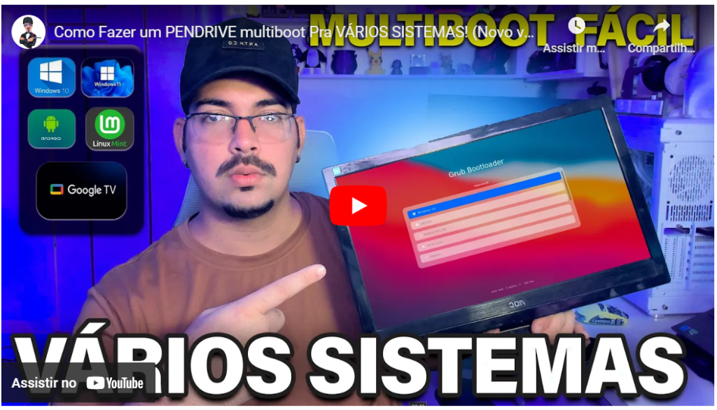 Como Transformar um Pen Drive Boot em um Pen Drive Multiboot com Suporte a Vários Sistemas Operacionais 1 image 21
