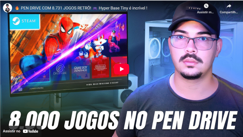 Pen Drive Gamer com 8.000 Jogos AliExpress (Backup ) 1 image 8