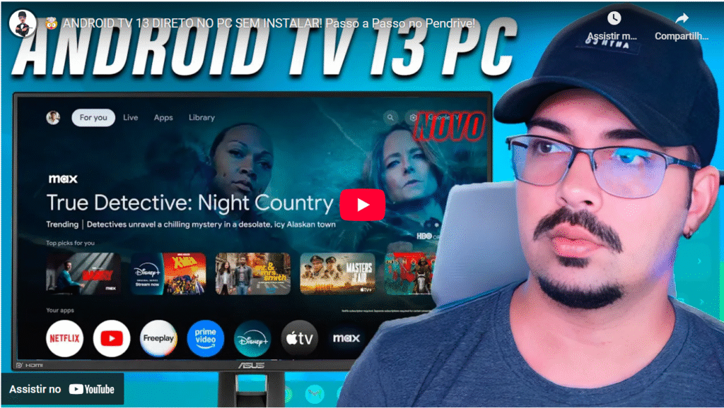 Como Instalar o Android TV 13 em um Pen Drive e Transformar Qualquer PC em uma Smart TV! 1 image