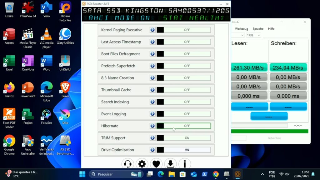 45 TEM SSD Faca ISSO e Acelere seu PC EM SEGUNDOS ⚡Metodo Funciona