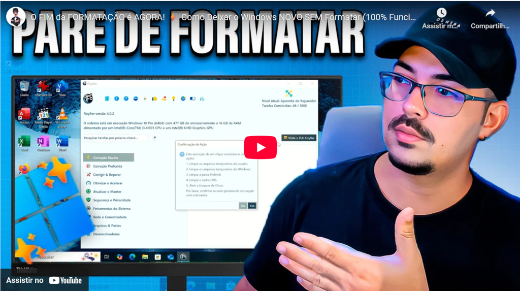 Fixyfier: A Ferramenta Gratuita que Repara, Limpa e Otimiza o Windows 11 (Sem Formatar) 1 image 4