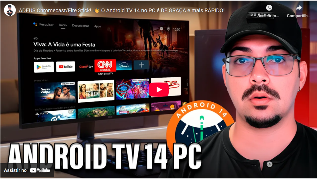 Android TV 14 Portátil para PC: Transforme seu Computador Antigo ou Novo em uma Smart TV 1 image 7